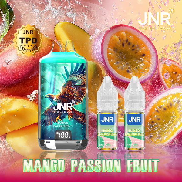 JNR Falcon-X+ 28000 Puffs Mango Passion Fruit 5pcs