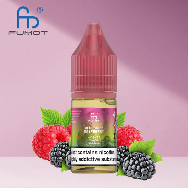 RANDM Fumot Tornado Sels de Nicotine 2% Bluesour Raspberry 10pcs