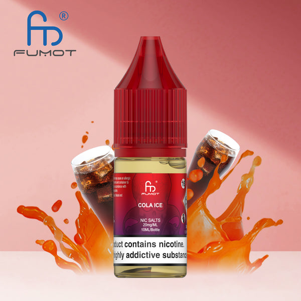 RANDM Fumot Tornado Sels de Nicotine 2% Cola Ice 10pcs