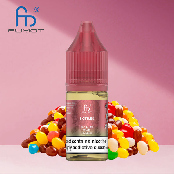 RANDM Fumot Tornado Sels de Nicotine 2% Skittles 10pcs