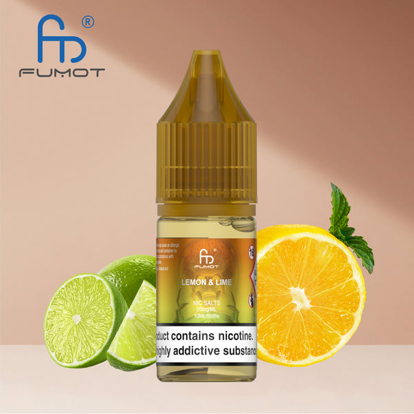RANDM Fumot Tornado Sels de Nicotine 2% Lemon Lime 10pcs