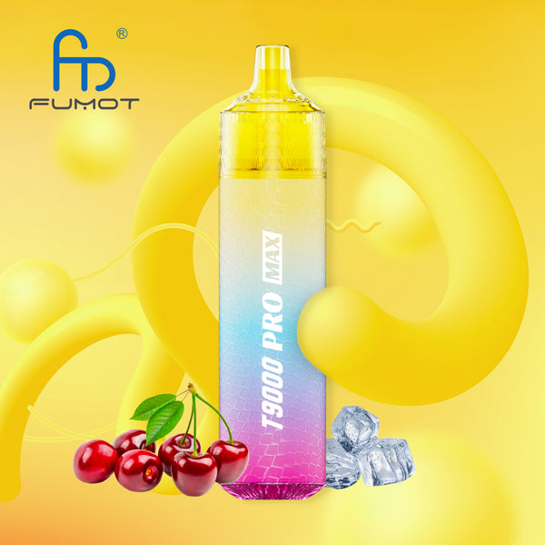 Fumot Tornado 9000 Pro Max Cherry Ice 2% Sels de Nicotine 5pcs