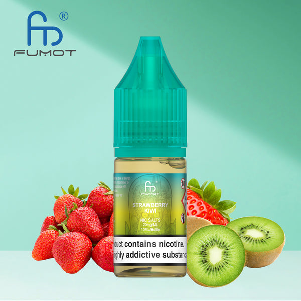RANDM Fumot Tornado Sels de Nicotine 2% Strawberry Kiwi 10pcs