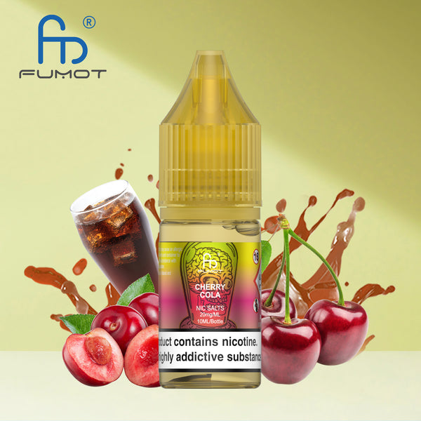 RANDM Fumot Tornado Sels de Nicotine 2% Cherry Cola 10pcs