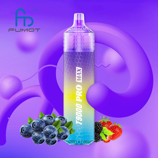 Fumot Tornado 9000 Pro Max Mr Blue 2% Sels de Nicotine 5pcs