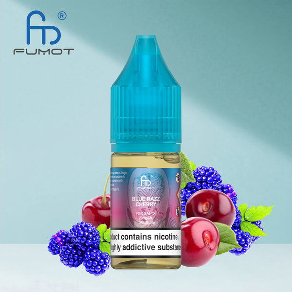 RANDM Fumot Tornado Sels de Nicotine 2% Blue Razz Cherry 10pcs