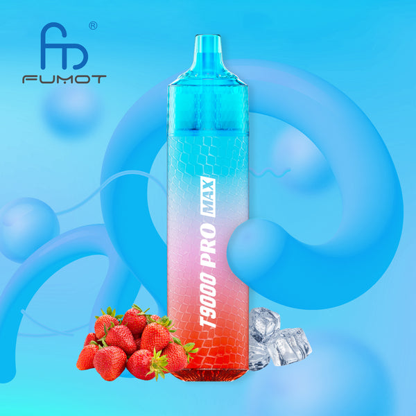 Fumot Tornado 9000 Pro Max Strawberry Ice 2% Sels de Nicotine 5pcs