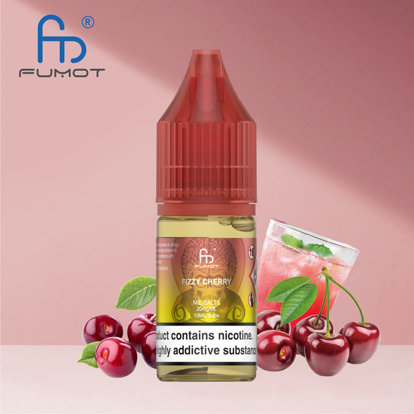 RANDM Fumot Tornado Sels de Nicotine 2% Fizzy Cherry 10pcs