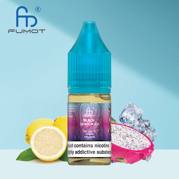 RANDM Fumot Tornado Sels de Nicotine 2% Black Dragon Ice 10pcs