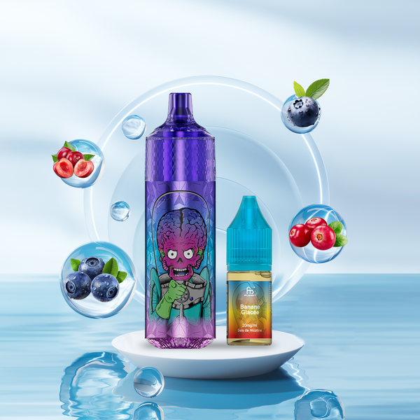 RANDM Fumot Tornado 9000 Pod 2% Sels de Nicotine Mixed Berries 5pcs