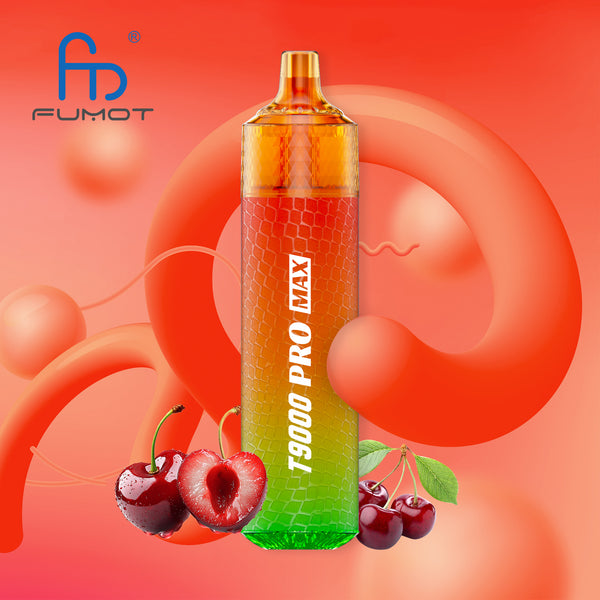 Fumot Tornado 9000 Pro Max Fizzy Cherry 2% Sels de Nicotine 5pcs