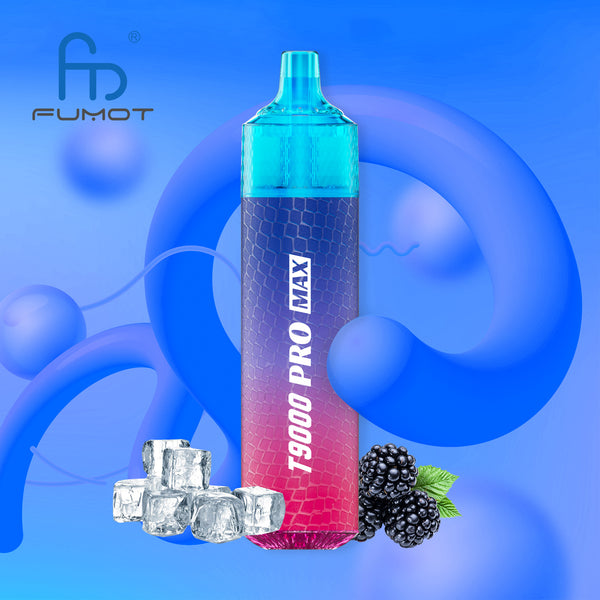 Fumot Tornado 9000 Pro Max Black Ice 2% Sels de Nicotine 5pcs