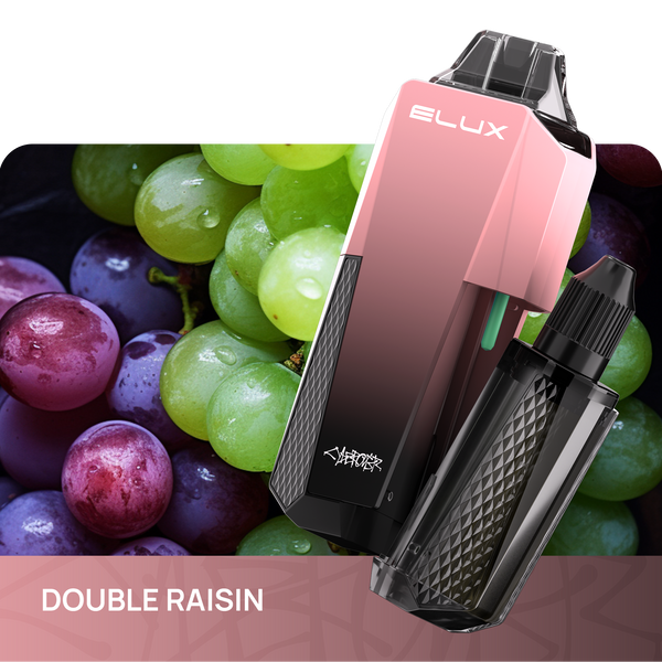 Elux Cyberover 16000 puffs Double Raisin 10pcs