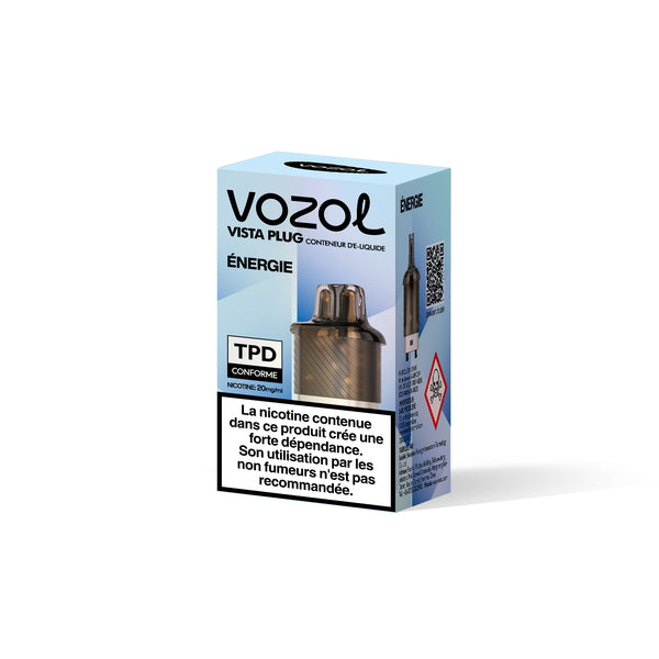 VOZOL VISTA PLUG Cartouche Rechargeable 15000 Puffs Énergie 5pcs