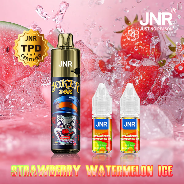 JNR Joker 24000 Puffs Strawberry Watermelon ice 5pcs