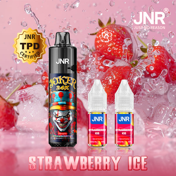 JNR Joker 24000 Puffs Strawberry Ice 5pcs